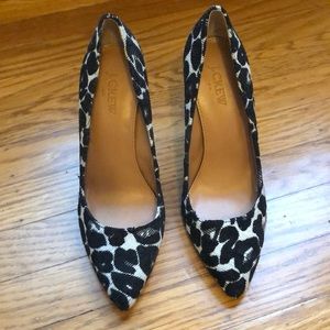 J. Crew spotted heels
